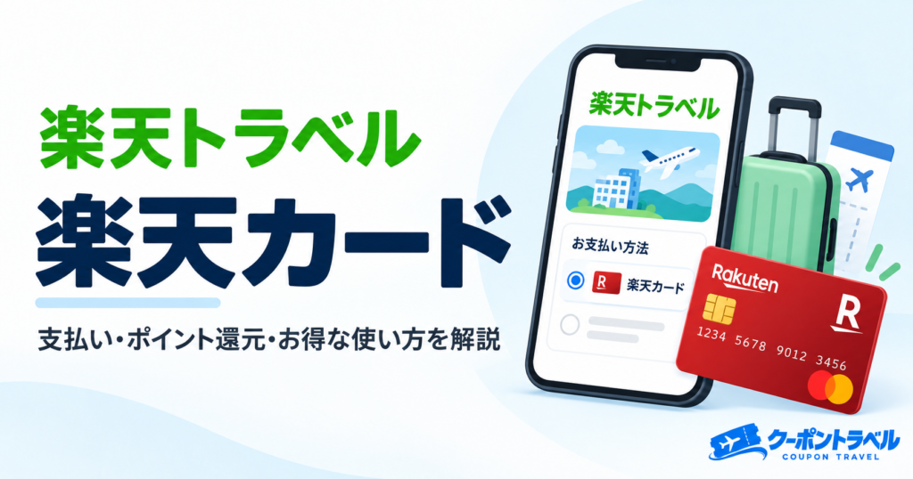 楽天トラベルと楽天カード